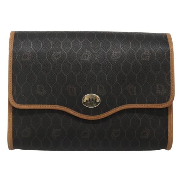 Dior Honeycomb Black Canvas shoulder - Picture 1 of 10